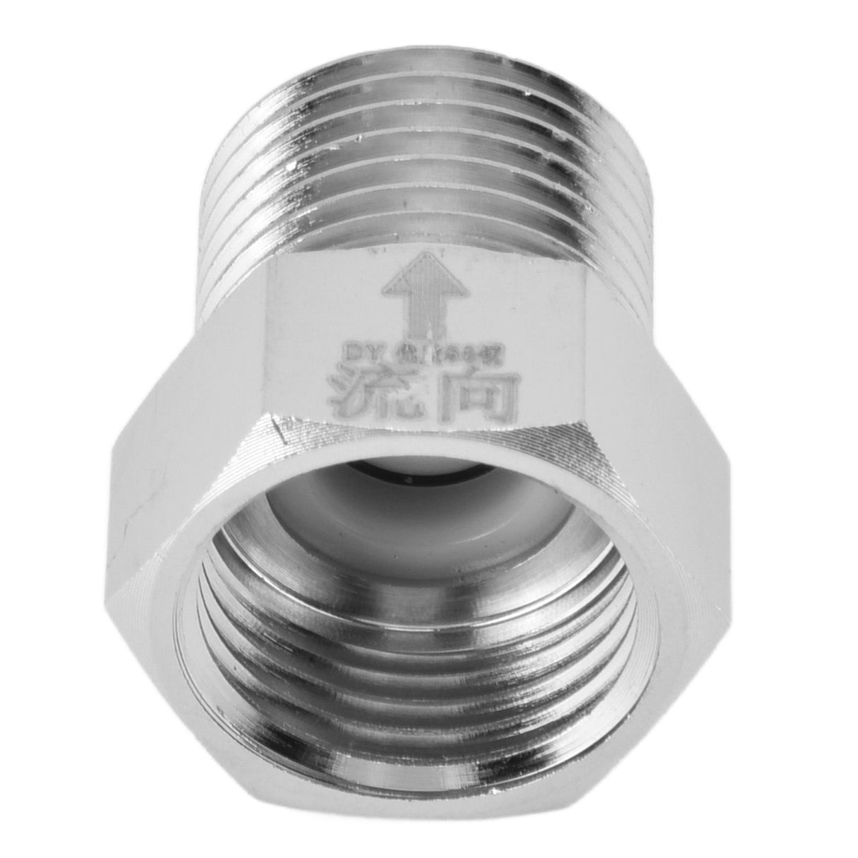 Basin Faucet Check Valve Toilet Bathroom Brass Check Valve Adapter for Household DishwasherG1/2