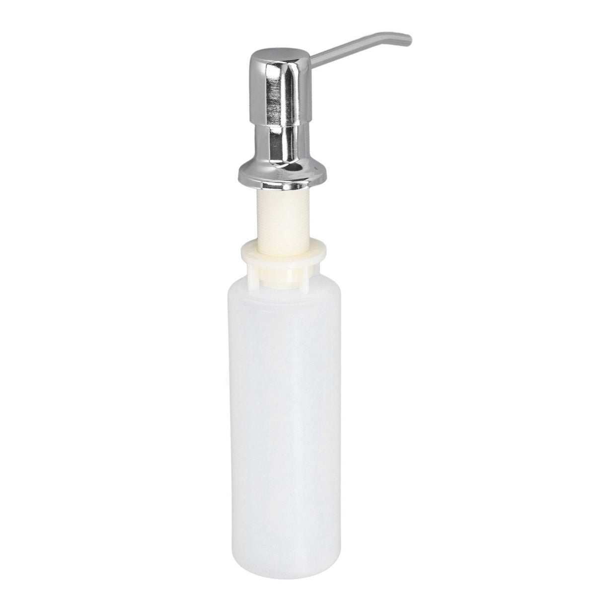 300ml Sink Soap Dispenser Lotion Pump Dispenser 304 Stainless Steel Lotion Dispenser for Kitchen Chromeplate