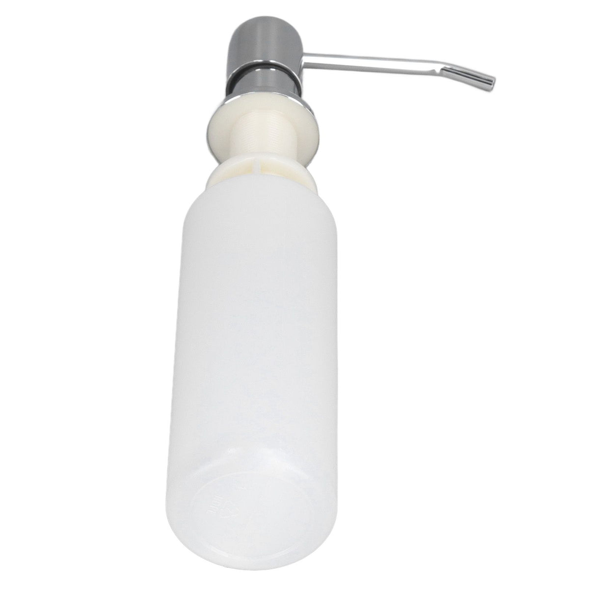 300ml Sink Soap Dispenser Lotion Pump Dispenser 304 Stainless Steel Lotion Dispenser for Kitchen Chromeplate