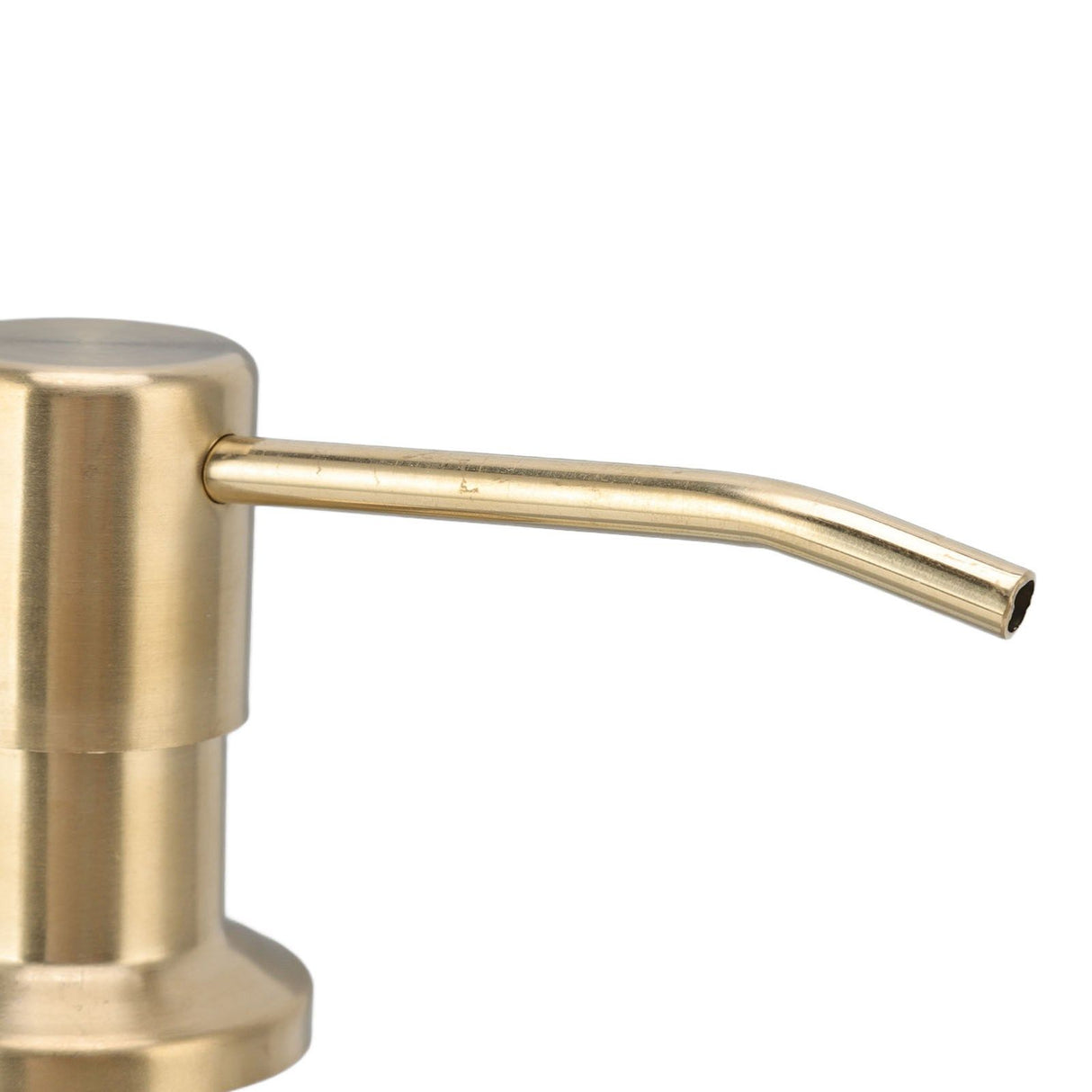 300ml Kitchen Sink Soap Dispenser Stainless Steel 360° Rotation Multifunctional Soap Dispenser for Kitchen Gold