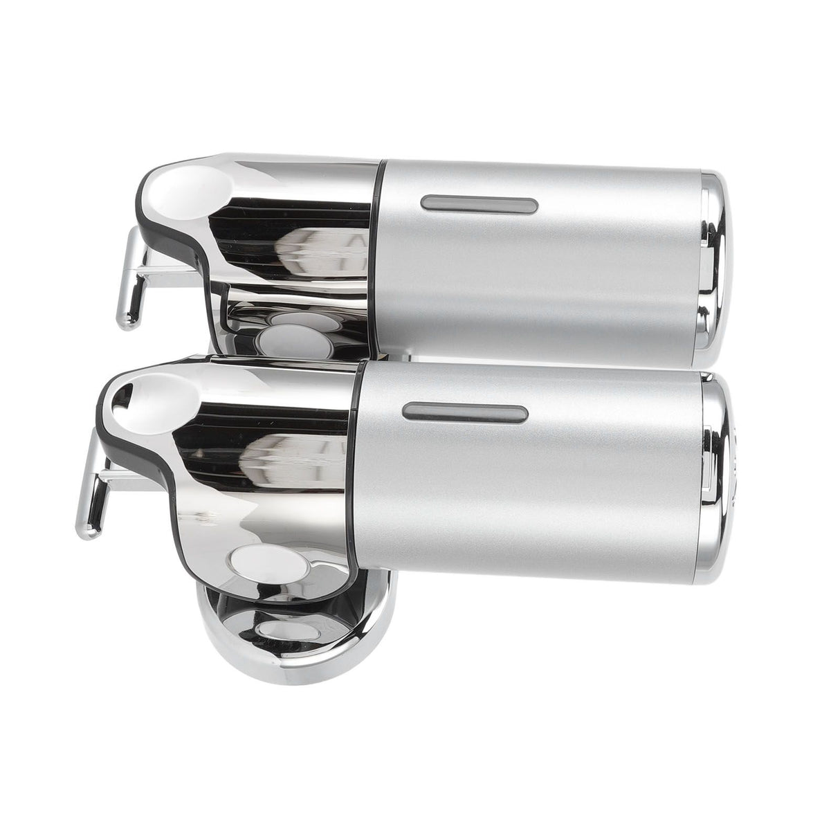 Soap Dispenser Dual Pump 1000ml Wall Mounted Easily Refilled Reusable Shampoo Dispenser for Bathroom Hotel