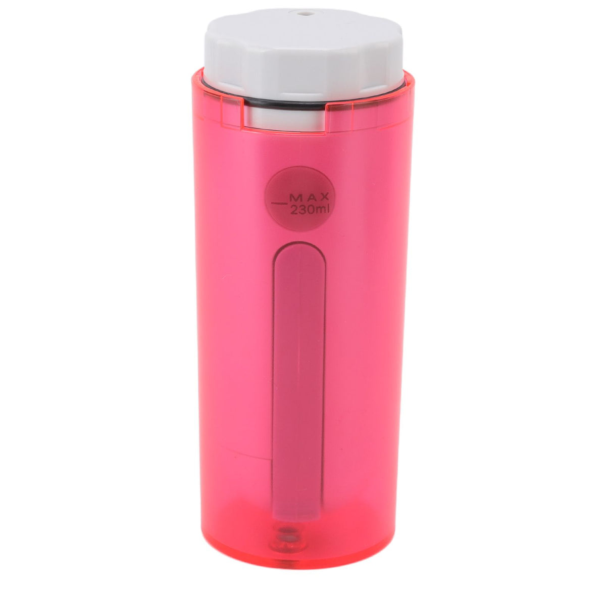 Portable Bidet 230ml USB Rechargeable Efficient Water Saving Simple Operation Portable Bidet Sprayer for Toilet Travel Red Bottle