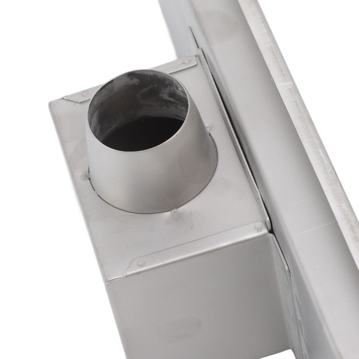 12 Inch Linear Shower Drain Rectangular Shower Floor Drain Channel Quick Drainage with Anti Odor Check Valve for Bathroom Kitchen