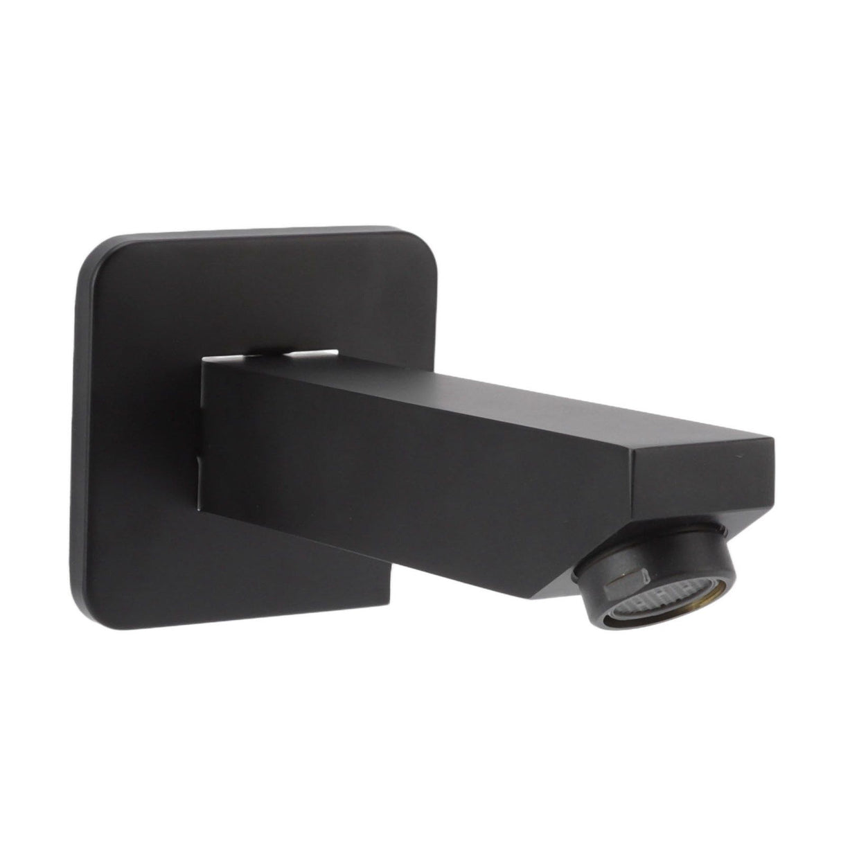 G1/2 Copper Bathtub Faucet Concealed Seamless Bathroom Tub Spout for Bathroom Black