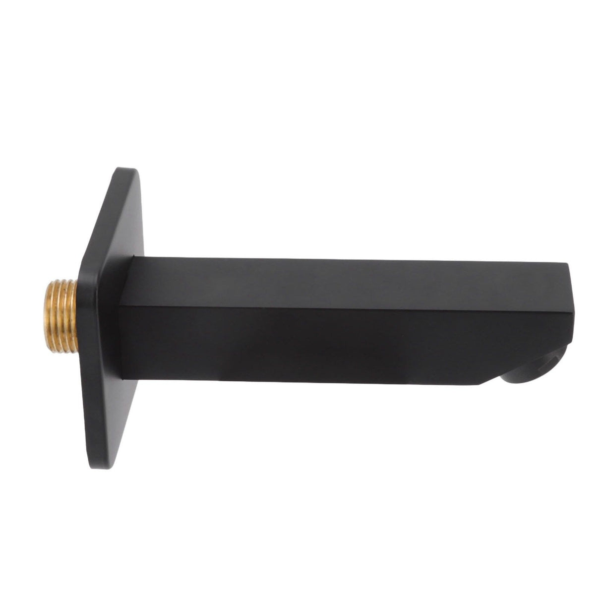 G1/2 Copper Bathtub Faucet Concealed Seamless Bathroom Tub Spout for Bathroom Black