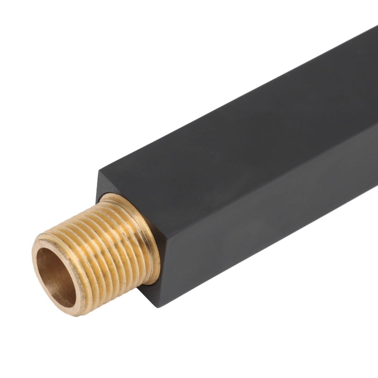 G1/2 Copper Bathtub Faucet Concealed Seamless Bathroom Tub Spout for Bathroom Black
