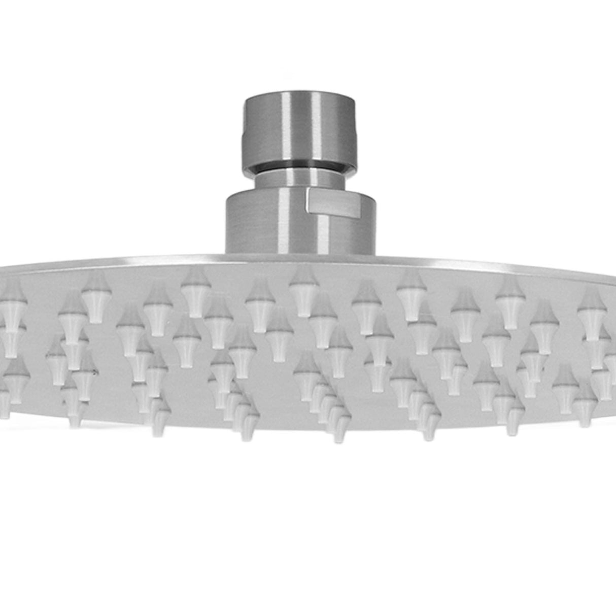 8 Inch Stainless Steel Rain Shower Head Ultrathin 75 Nozzles High Pressure 360 Degrees Rotating g Shower Head