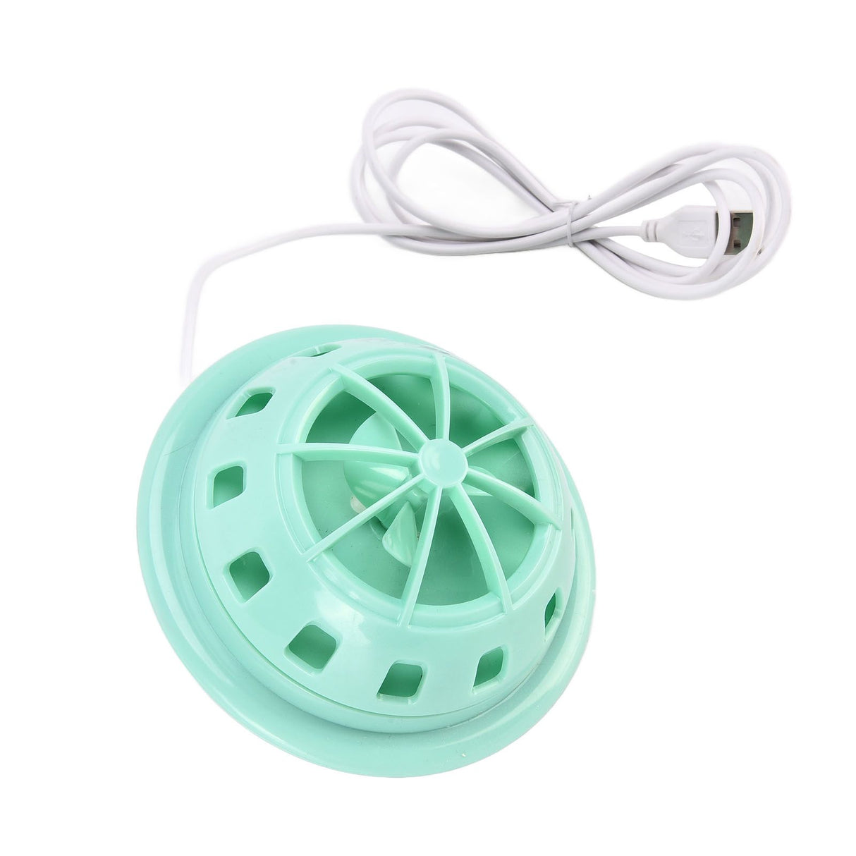 Mini Ultrasonic Dishwasher Portable USB Household Fruit Dishwasher for Home KitchenGreen