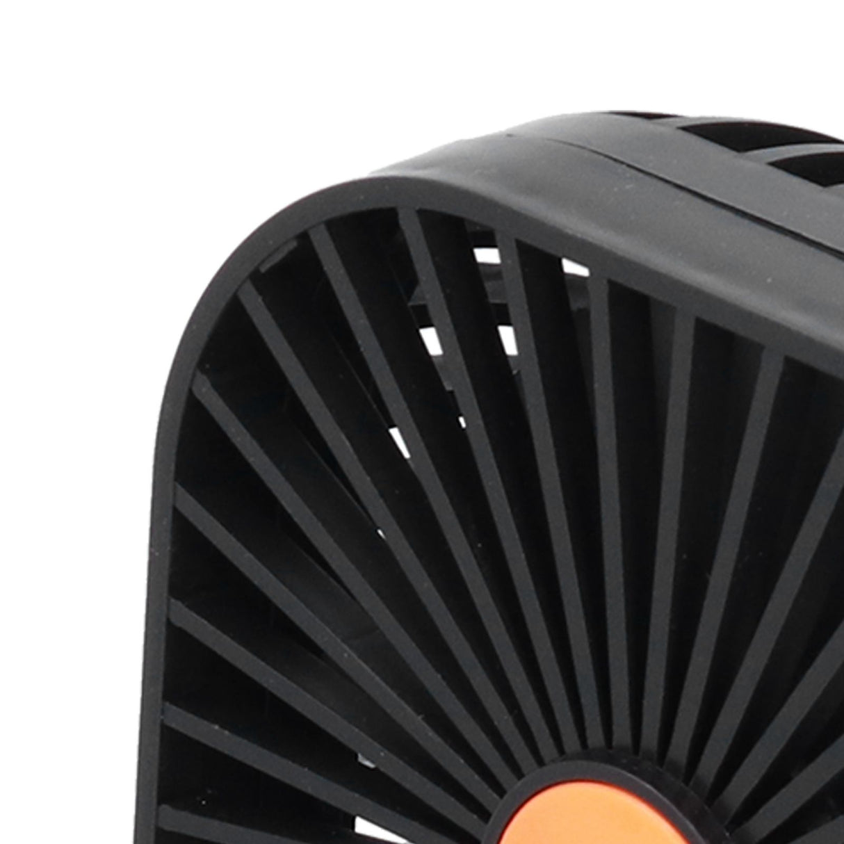 USB Car Fan ABS 360° Rotatable Single Headed USB Charging Mini Car Cooling Fan 5V 2A