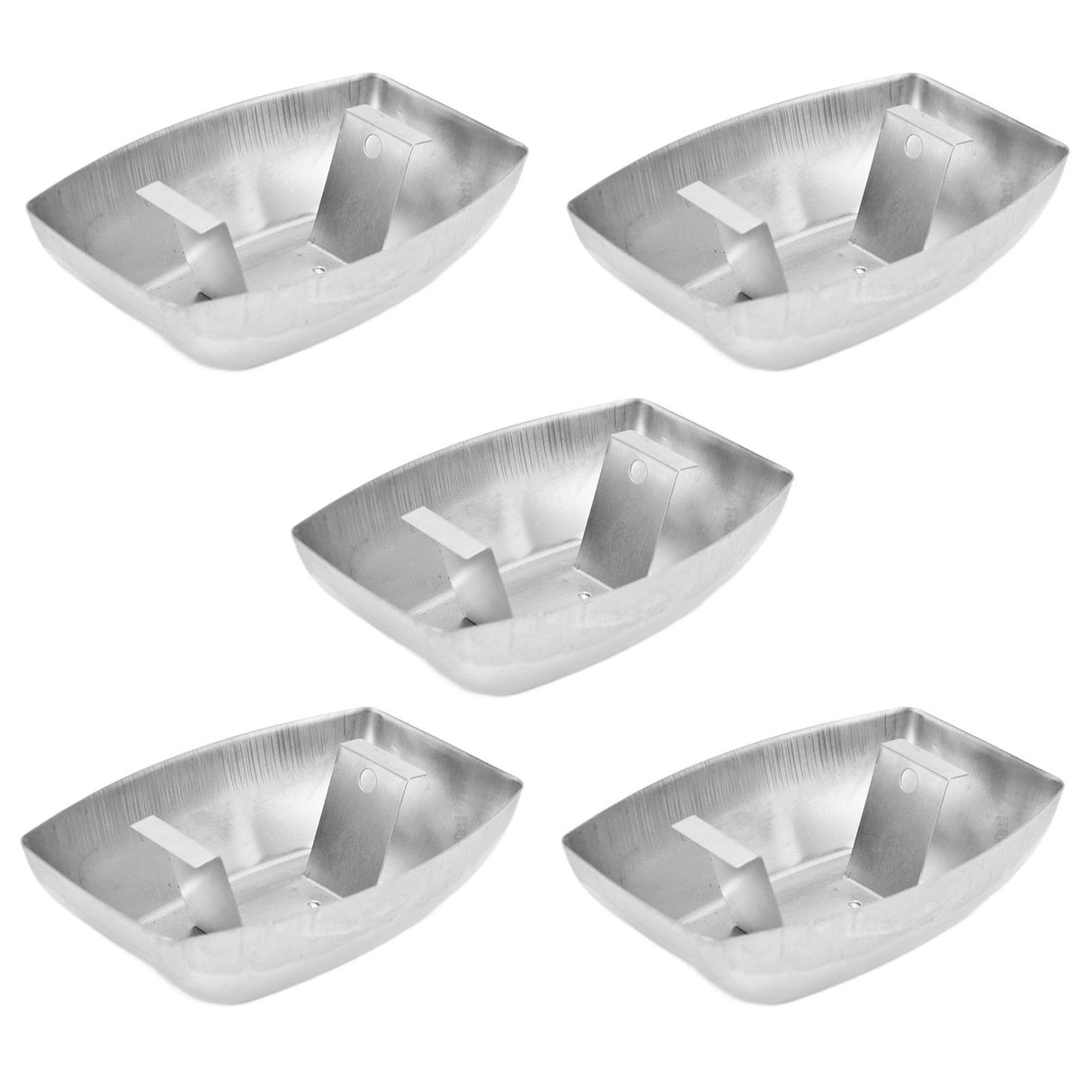 5pcs Range Hood Oil Box Adjustable Stainless Steel Kitchen Range Hood Oil Collecting Cup