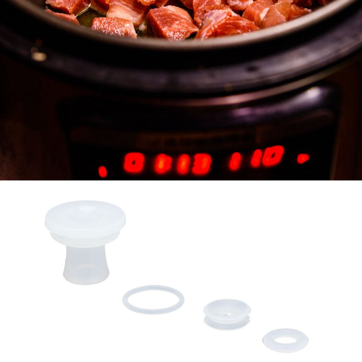20SET Pressure Cooker Gaskets Replacement Rubber Gaskets Parts for All Brands of Models