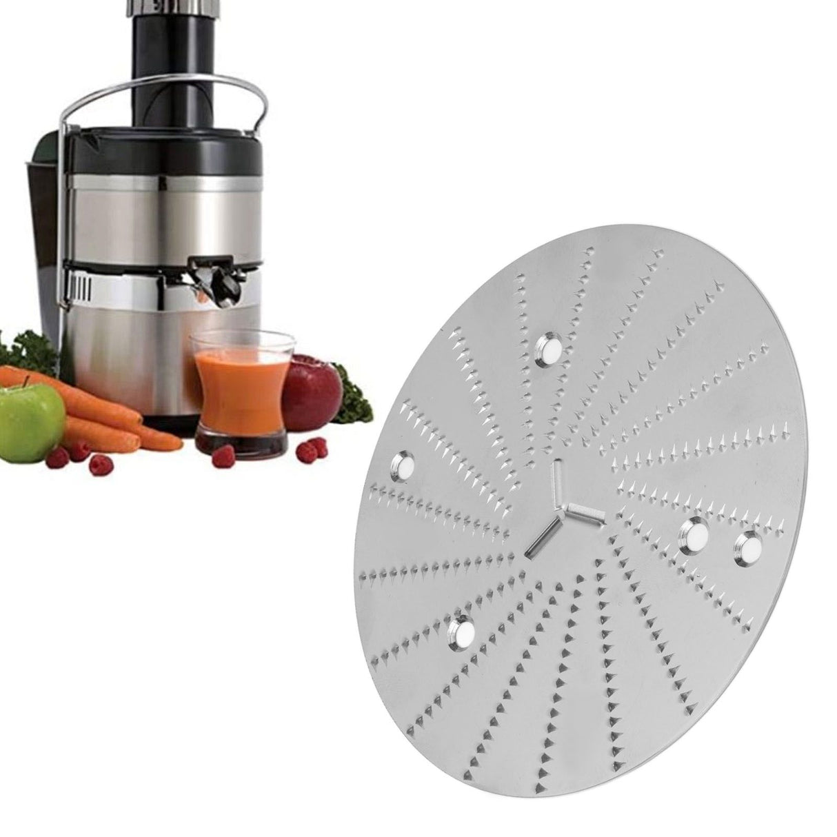Juicer Shredder Blade Replacement Stainless Steel Stable for Jack Lalanne Power Juicer