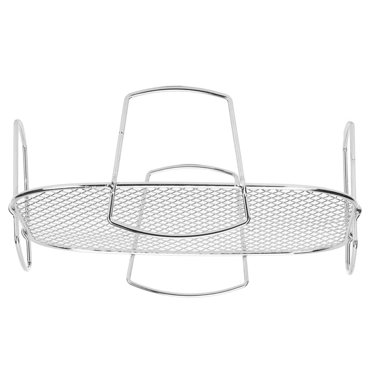 Stainless Steel French Fries Rack Anti Fall Oven Cooling Rack Holder Shelf for Home Kitchen Barbecue