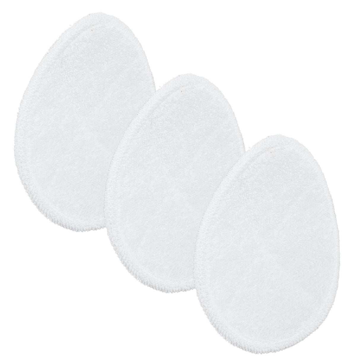 3PCS Mop Cloth Reusable Microfiber Mop Pad Mop Head Accessories for Bissell 2124/2039/2037/2039AWhite