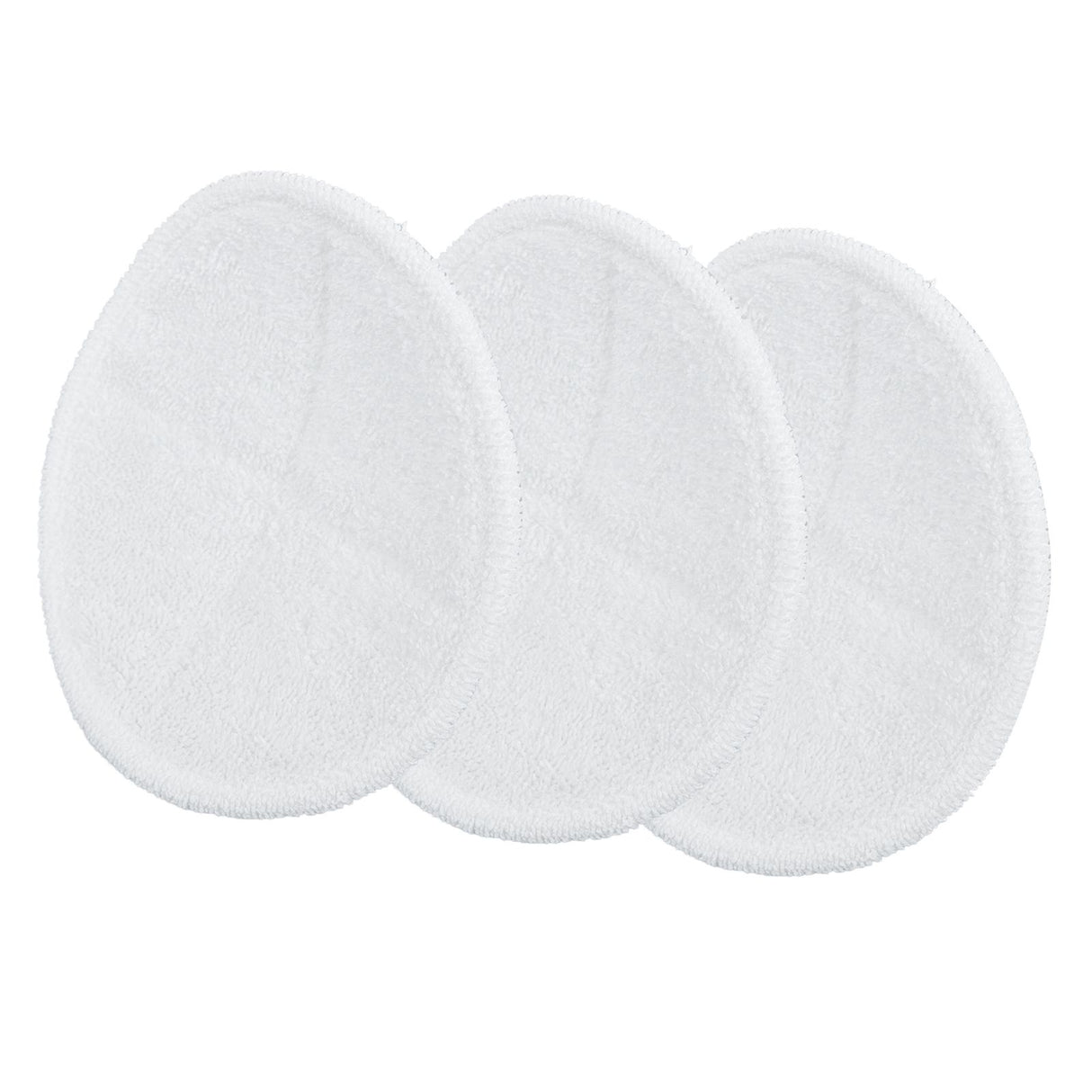 3PCS Mop Cloth Reusable Microfiber Mop Pad Mop Head Accessories for Bissell 2124/2039/2037/2039AWhite