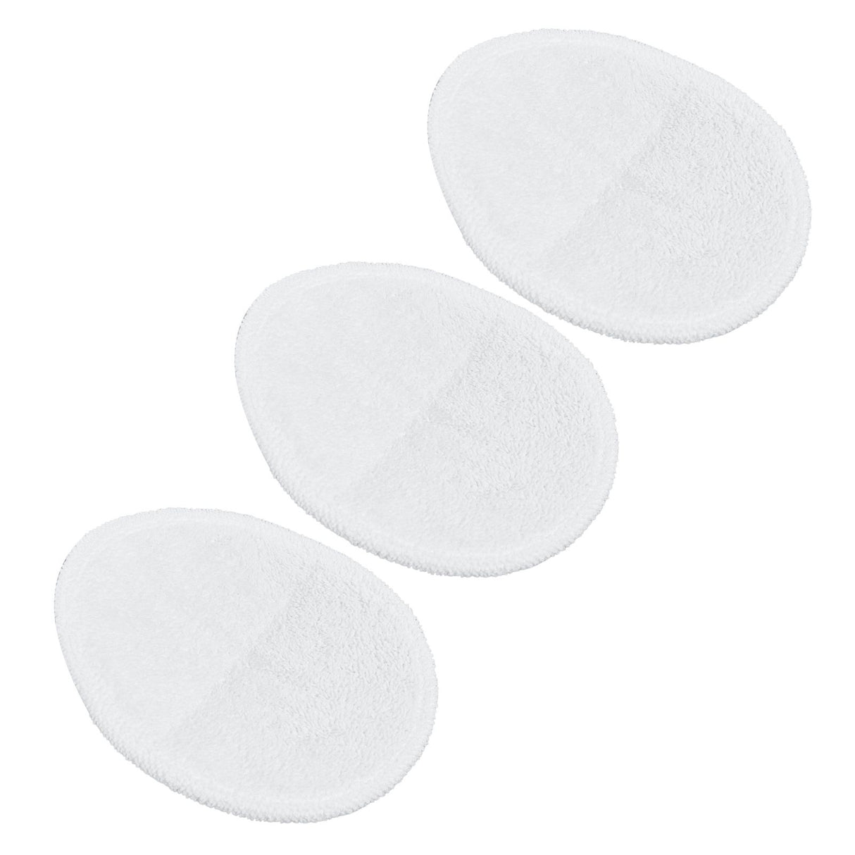 3PCS Mop Cloth Reusable Microfiber Mop Pad Mop Head Accessories for Bissell 2124/2039/2037/2039AWhite