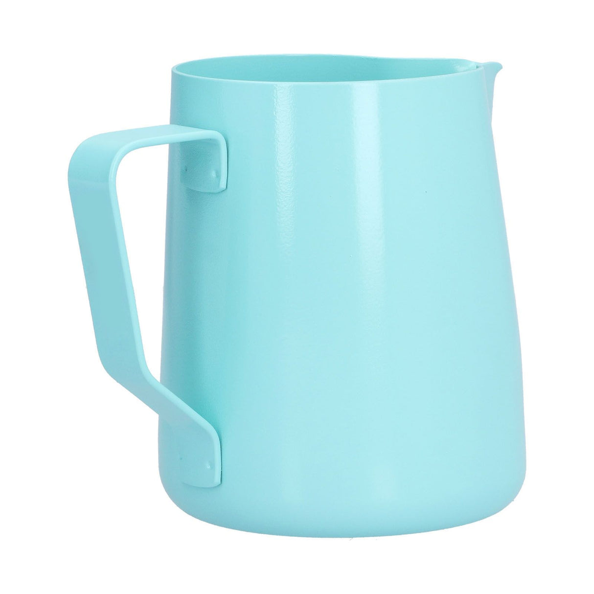 600ml Pointed Mouth Milk Frothing Pitcher Stainless Steel Thickened Milk Frother Cup for HomeBlue