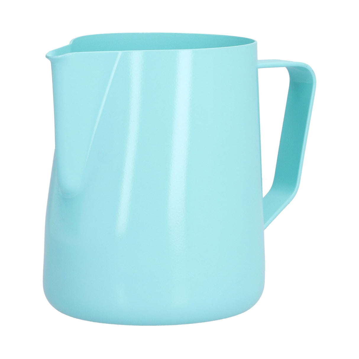 600ml Pointed Mouth Milk Frothing Pitcher Stainless Steel Thickened Milk Frother Cup for HomeBlue
