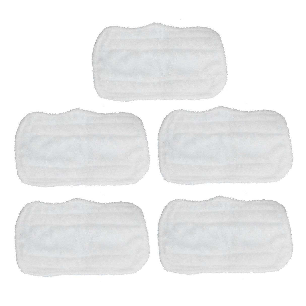 5PCS Cleaning Mop Cloth White Microfiber Mop Pad Mop Head Accessories for Shark XT3010 S3111 S1001 S3101 SP100K