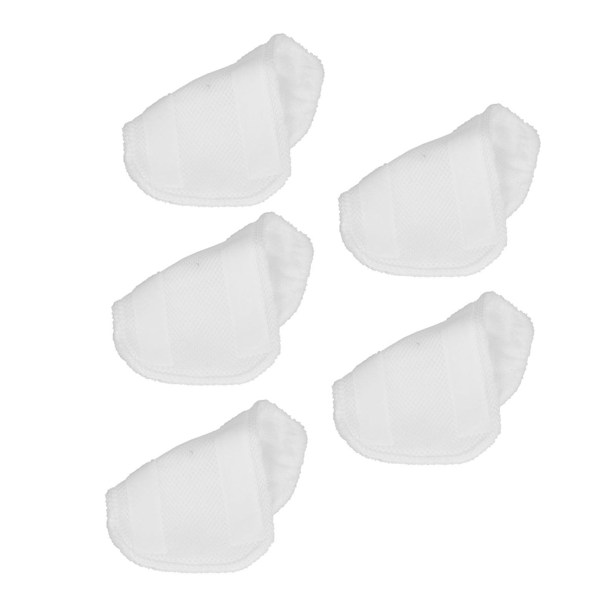 5PCS Cleaning Mop Cloth White Microfiber Mop Pad Mop Head Accessories for Shark XT3010 S3111 S1001 S3101 SP100K