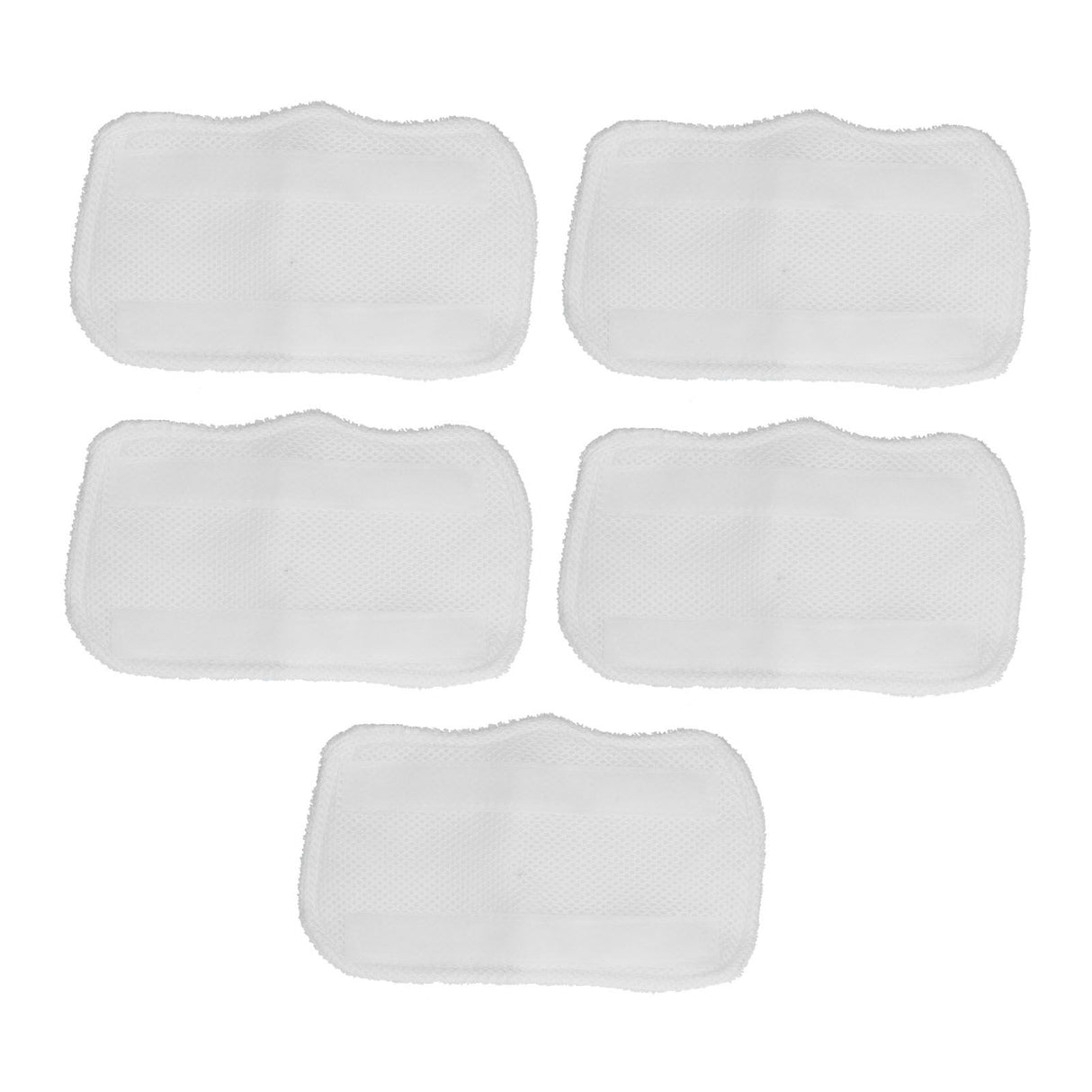 5PCS Cleaning Mop Cloth White Microfiber Mop Pad Mop Head Accessories for Shark XT3010 S3111 S1001 S3101 SP100K
