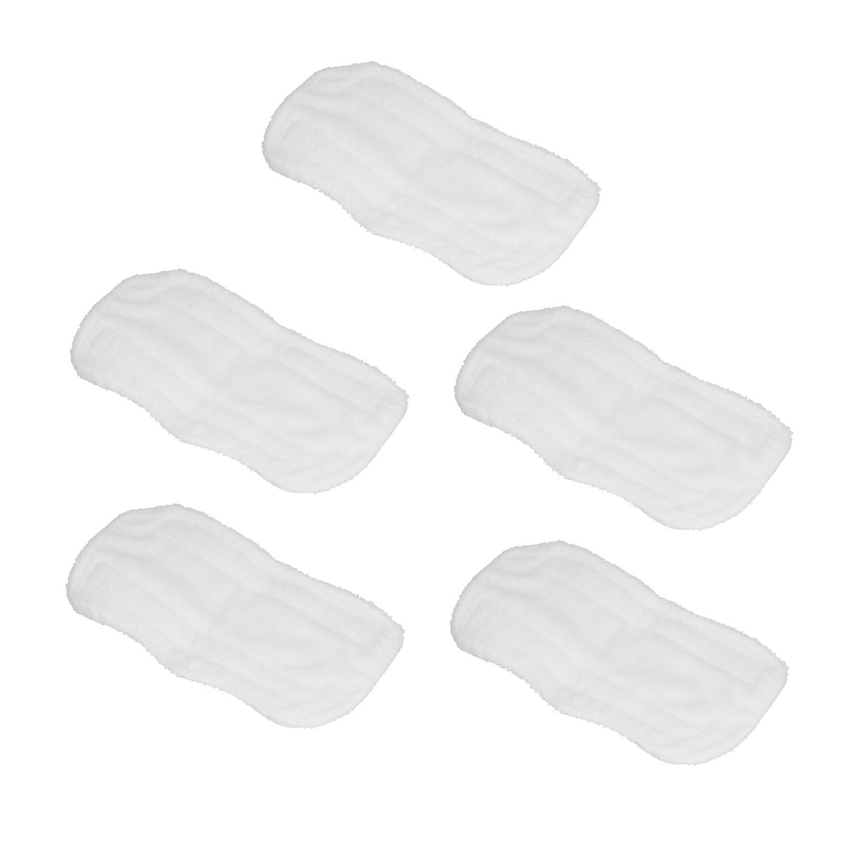 5PCS Cleaning Mop Cloth White Microfiber Mop Pad Mop Head Accessories for Shark XT3010 S3111 S1001 S3101 SP100K