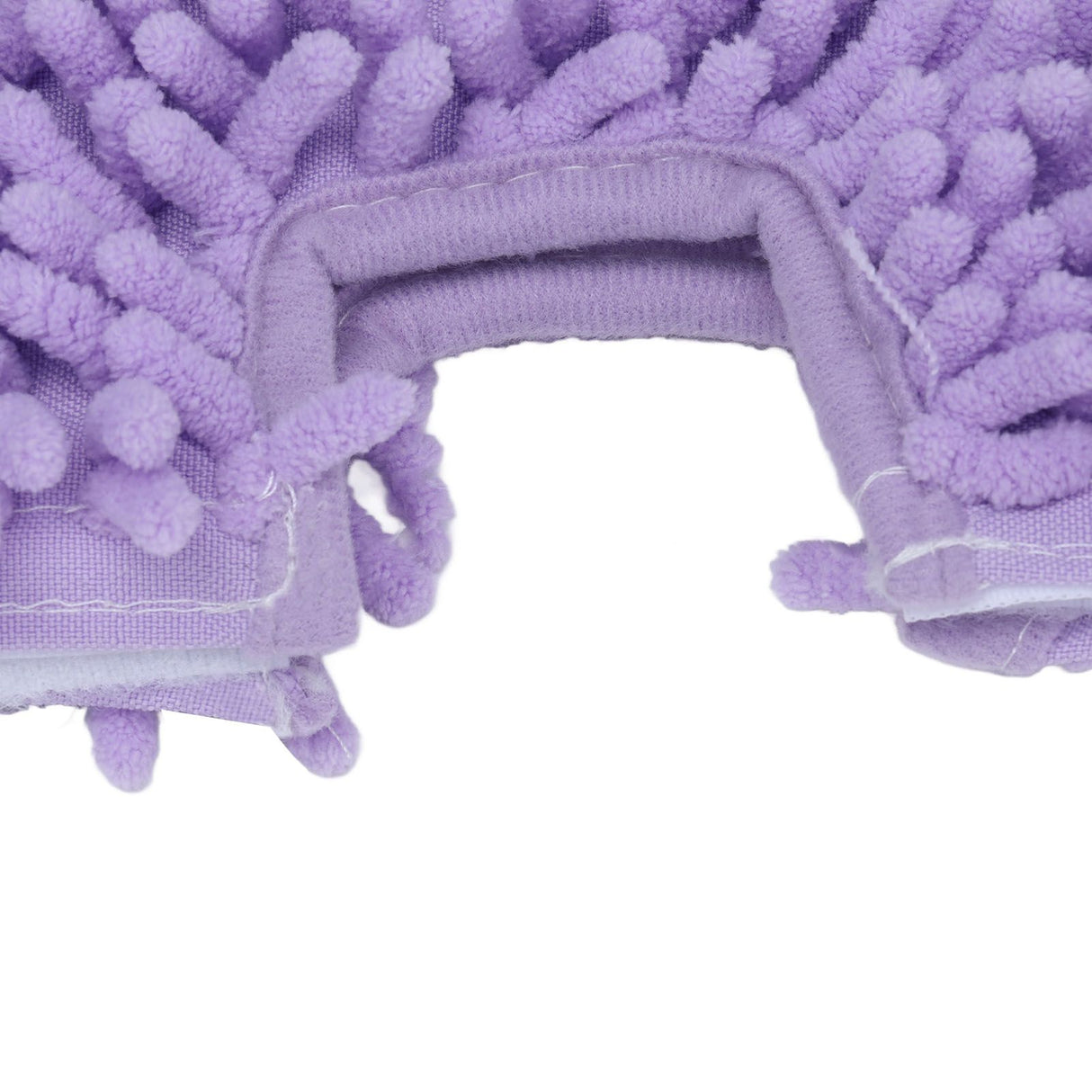 2PCS Mop Replacement Pads Soft Microfiber Mop Cloth Accessory Fit for Shark S3601 S3501 Purple