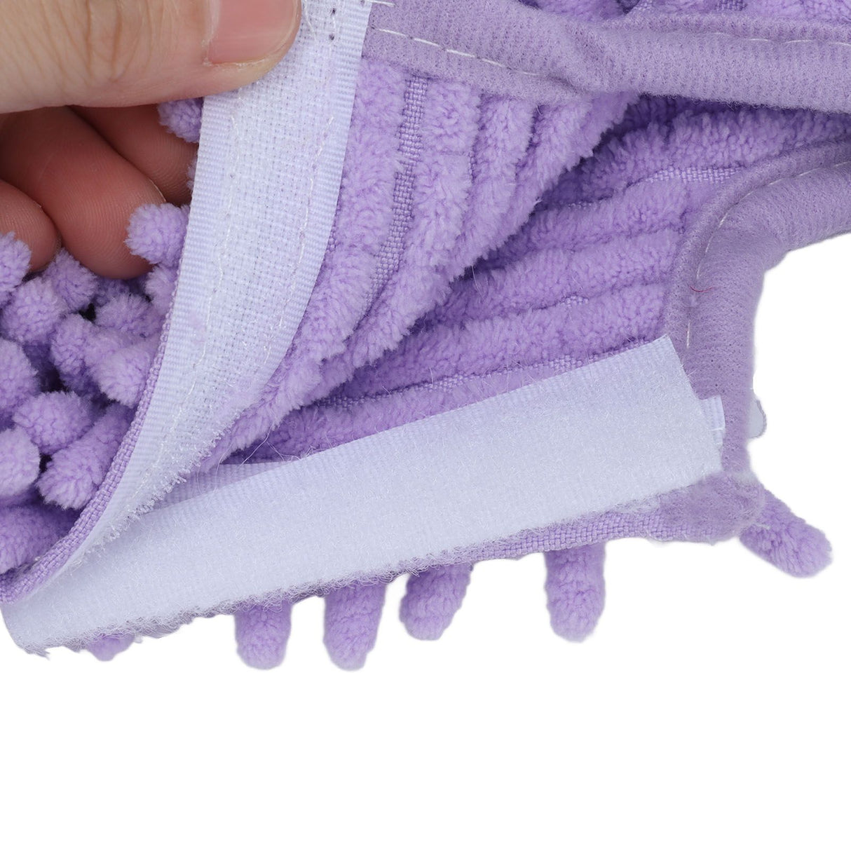 2PCS Mop Replacement Pads Soft Microfiber Mop Cloth Accessory Fit for Shark S3601 S3501 Purple