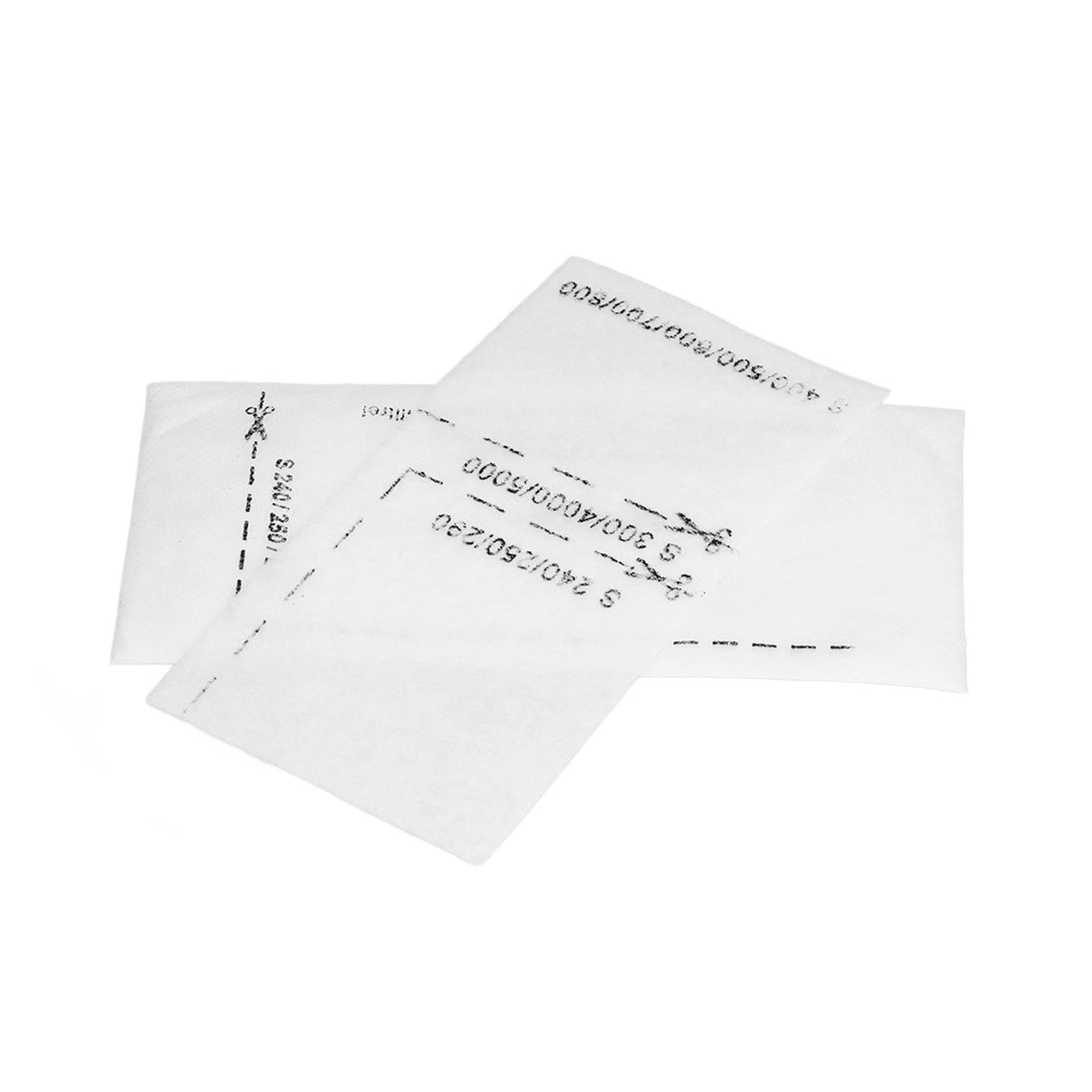 10Set Fiber Filter Screen Kit Vacuum Cleaner Accessories Fit for Miele FJM GN Series White