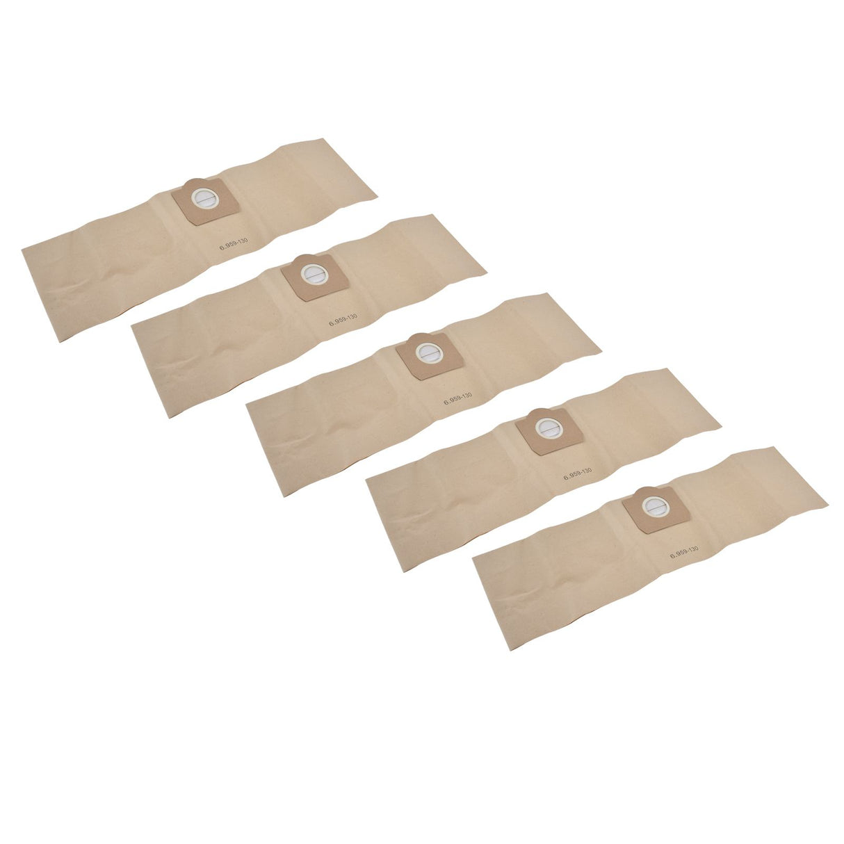 5Pcs Vacuum Cleaner Dust Bag Vacuum Cleaner Accessory Fit for Karcher 6.959‑130.0 WD3200 WD3300 WD3500