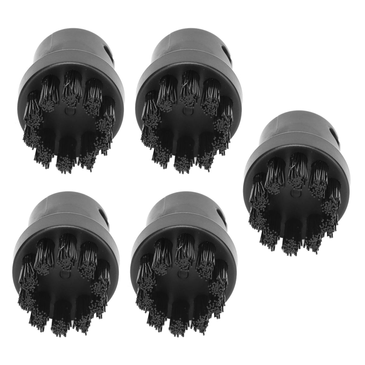 5PCS Steam Engine Brush Black Steamer Cleaning Brush Replacement Brush for Karcher SC1 SC2 SC3 SC4 SC5