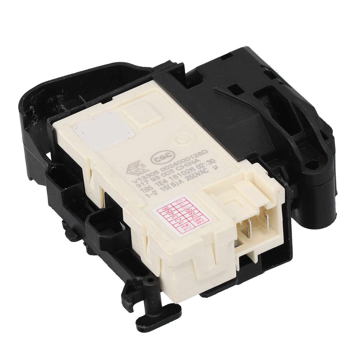 Electric Door Lock Assembly 00128D 250V Fit for Sanyo DGF6031W DGF60311BCG Drum Washing Machine
