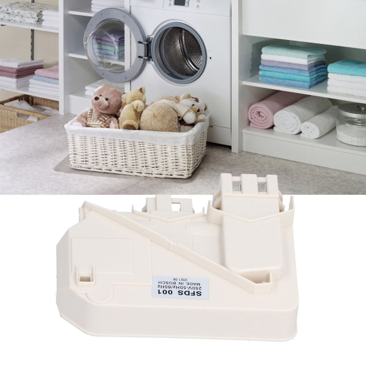 Micro Delay Door Lock Assembly 250V for Little Swan XQG55‑1006E 1016ESL 1036 Full Automatic Drum Washing Machine