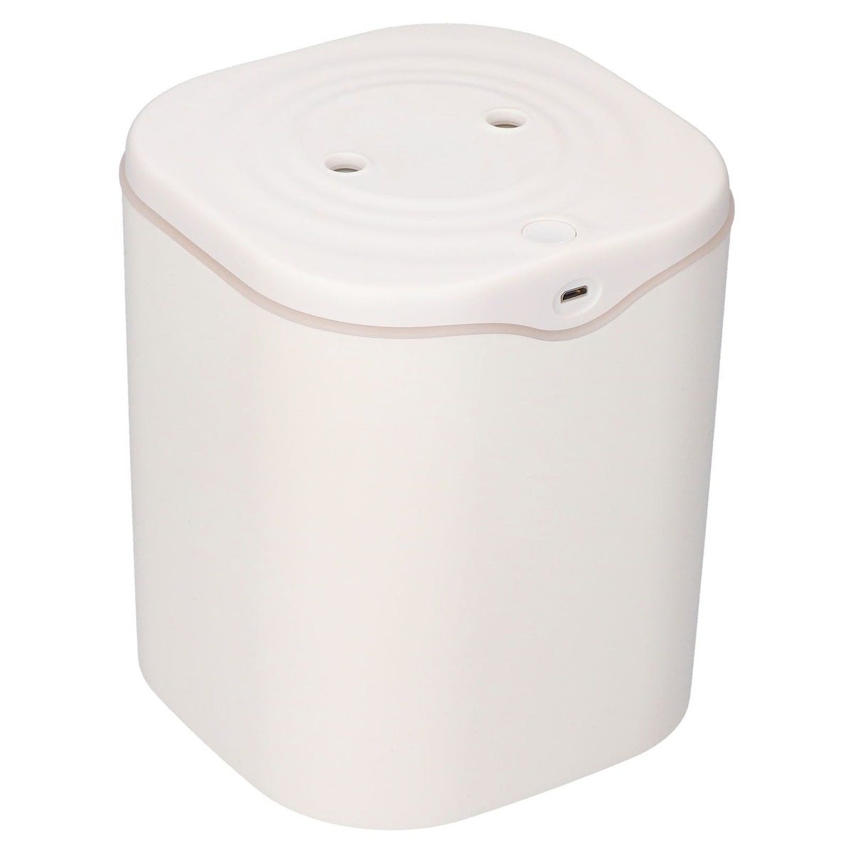 Double Spray Air Humidifier 2L Mini Silent Aroma Diffuser USB Powered for Home Bedroom Office White