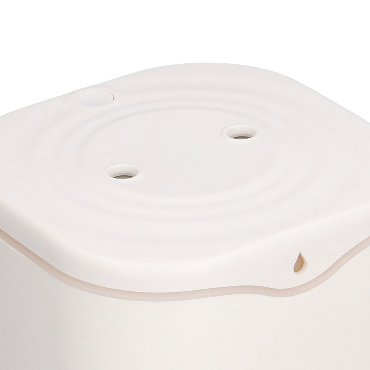 Double Spray Air Humidifier 2L Mini Silent Aroma Diffuser USB Powered for Home Bedroom Office White