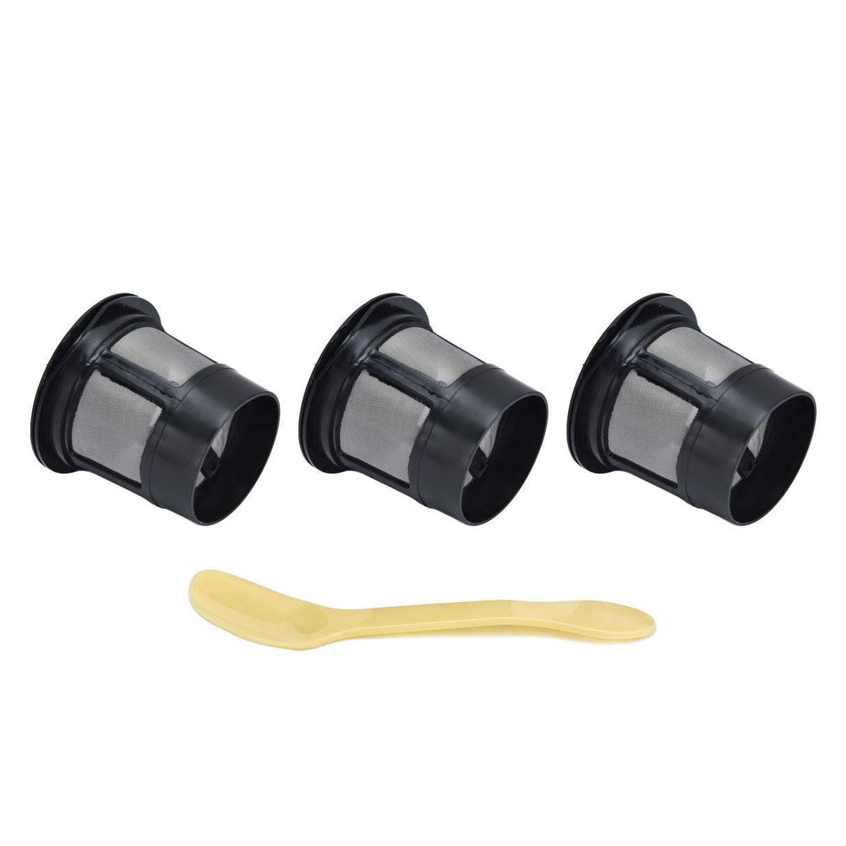 Coffee Filter Cup with Spoon Capsule Shell Coffee Capsules Cup Fit for Coffee Machine