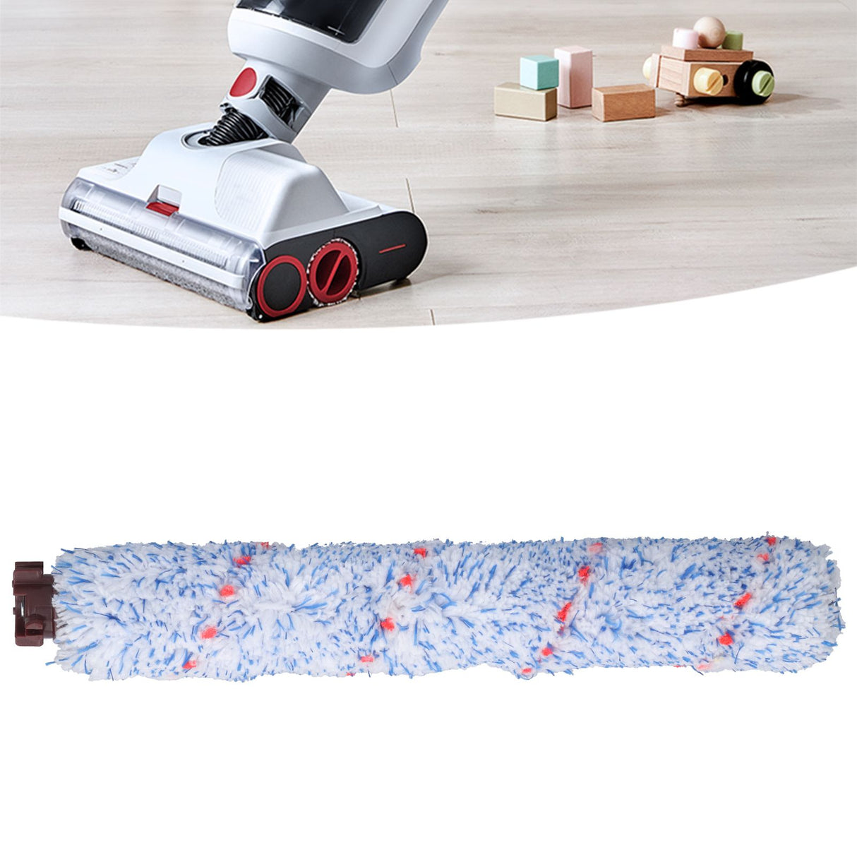 Brush Roll Dual Use Multi Surface for Hardwood Laminate Flooring Fit for Bissell 1868/1785/CrossWave PET PRO