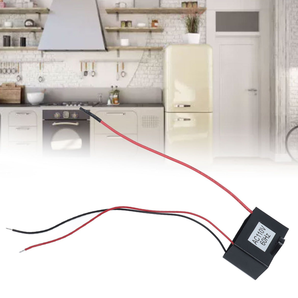 Negative Ion Generator 60Hz Black Ionizer Module for Air Purifier Hair Dryer Refrigerator Water Dispenser AC110V