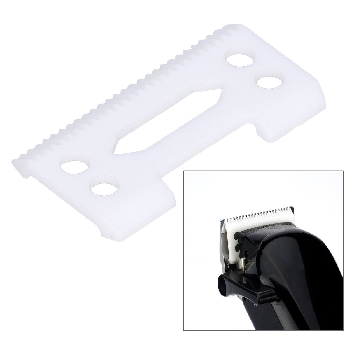 Clipper Blades Incisive Durable Ceramics Small Compact Hair Cutting Supplies for Salon Home