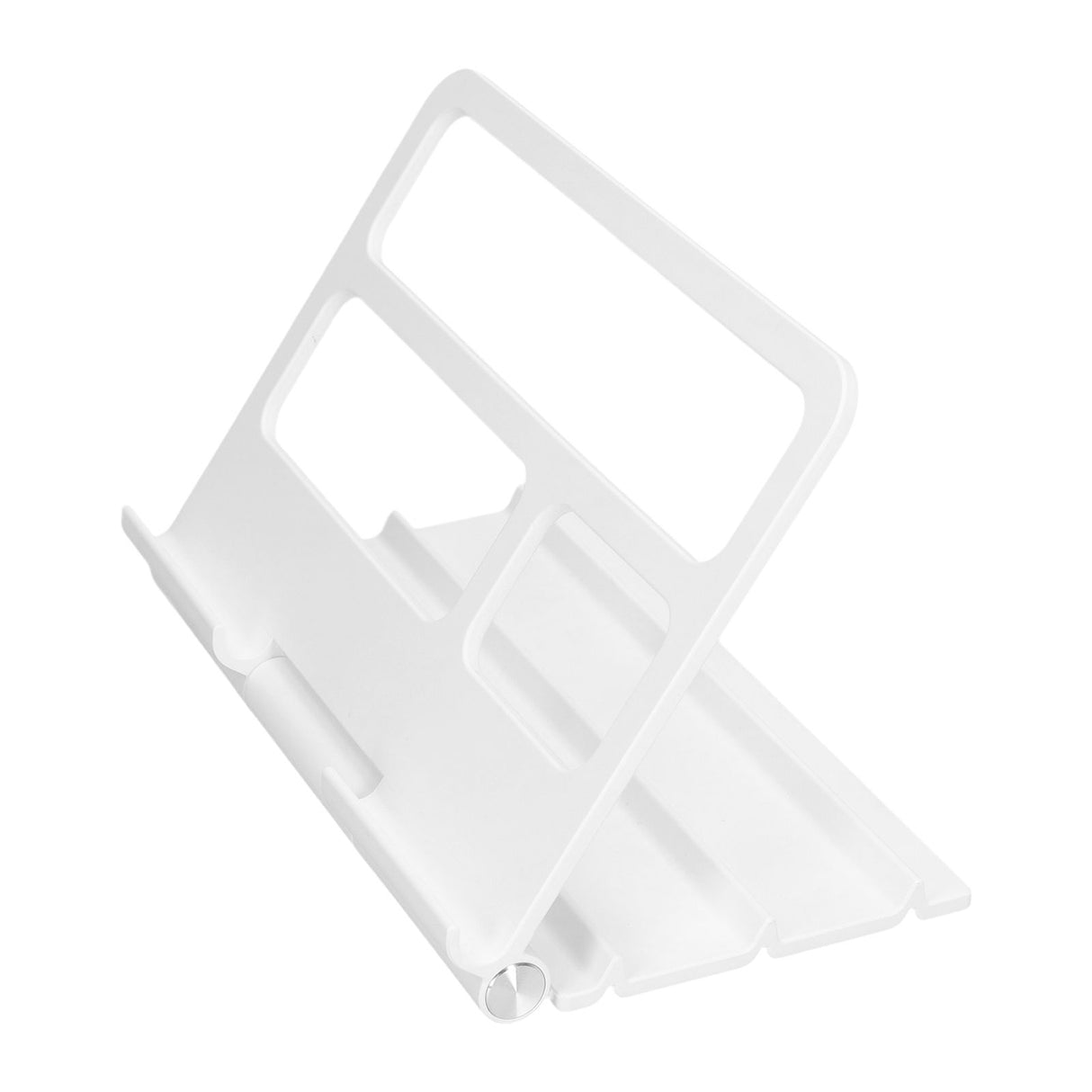 Tablet Stand Portable Multi Angle Adjustable Desktop Tablet Holder for IOS for Huawei TabletWhite