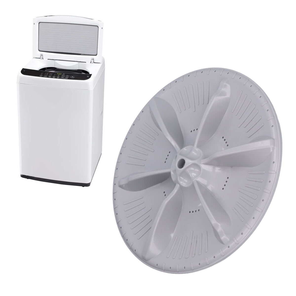 37.5cm Automatic Washer Washplate Universal Washing Machine Washplate Impeller Plate for Home