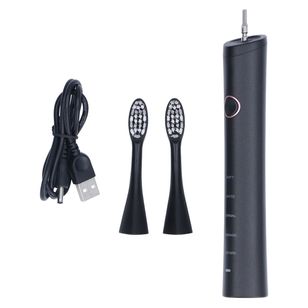 Electric USB Rechargeable Whitening Toothbrush 39000 Times/min 5 Modes with Smart Timer
