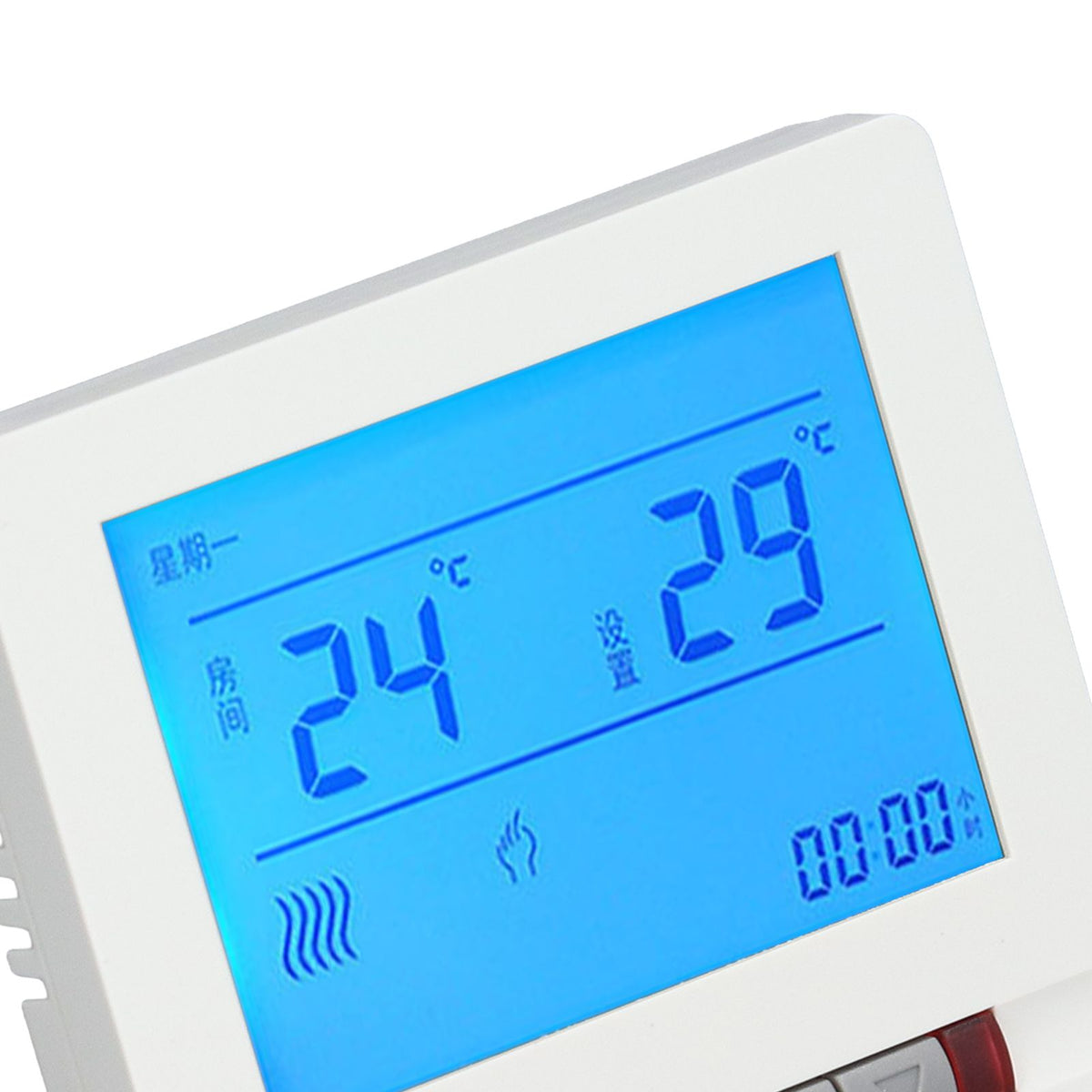Thermostat LCD Screen High Accurate Temperature Sensor Overheat Protection Temperature Controller