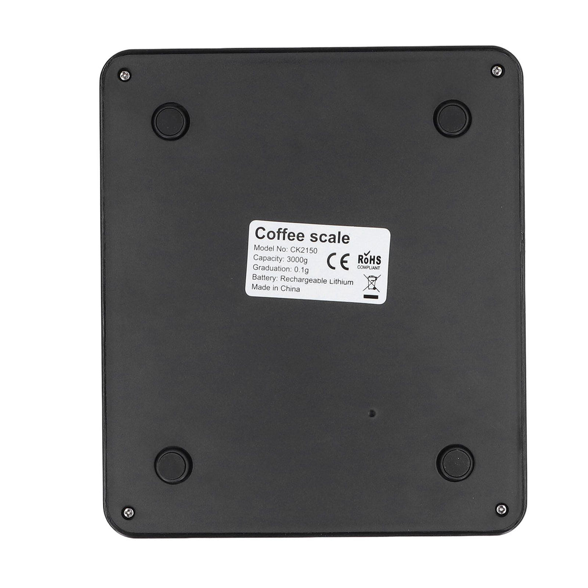 Electronic Coffee Scale LCD Display Switchable G OZ Ml 3kg USB Charging Multifunction High Accuracy Electronic Scale