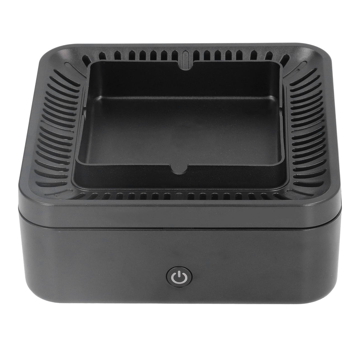 Smokeless Ashtray Gray Home Office Desktop USB Charging Large Air Volume Negative Ion Ashtray Purifier
