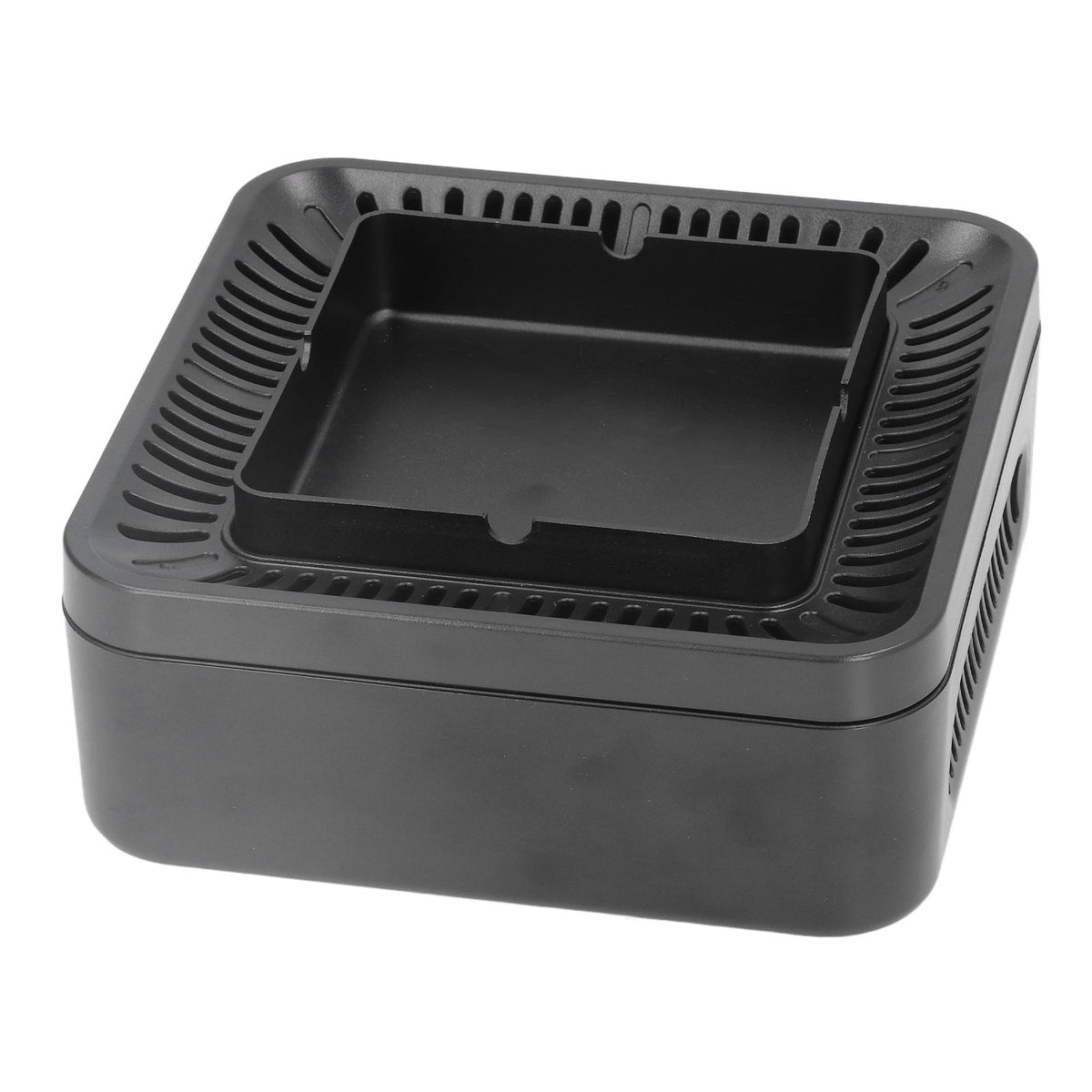 Smokeless Ashtray Gray Home Office Desktop USB Charging Large Air Volume Negative Ion Ashtray Purifier