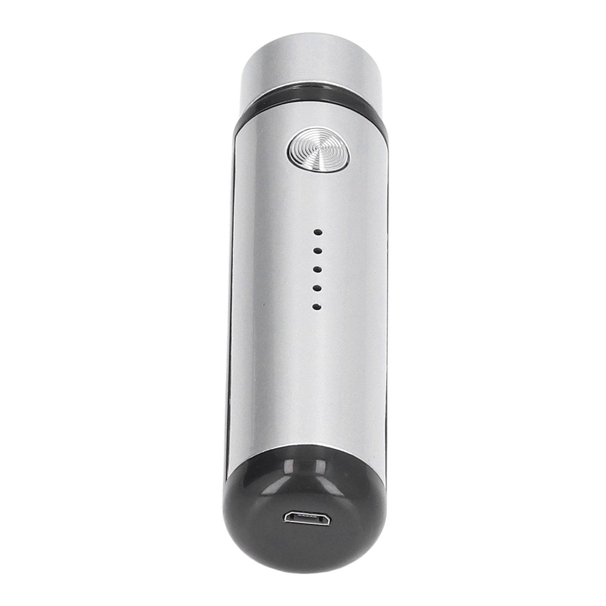013 Electric Mini Shaver Portable Low Noise Power Display USB Mini Electric Shaver for MenSilver