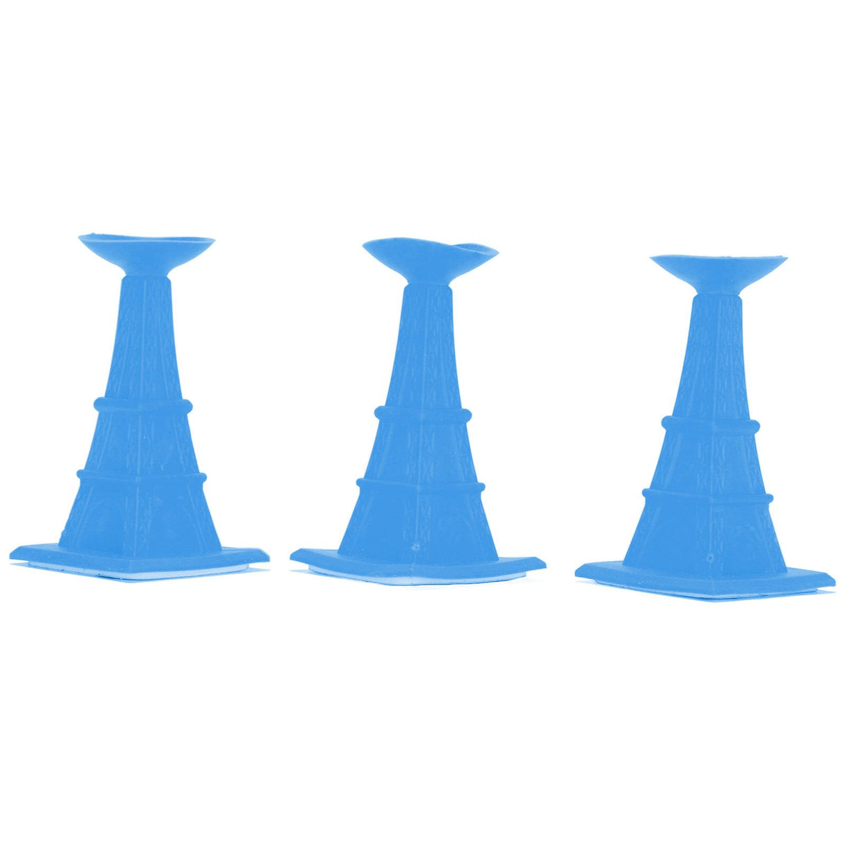 3Pcs Washer Door Prop Tower Type Soft Durable Suction Cup Design Front Load Washing Machine Door PropBlue