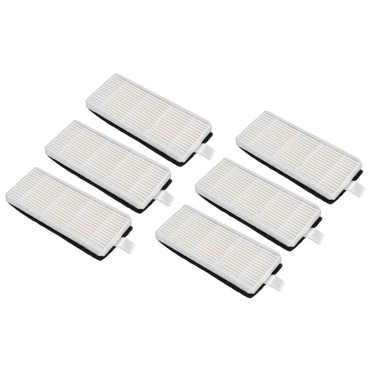 6pcs/set Sweeper Filter Replacement Parts for Lydsto R1 Filter Element Filter Screen Kit