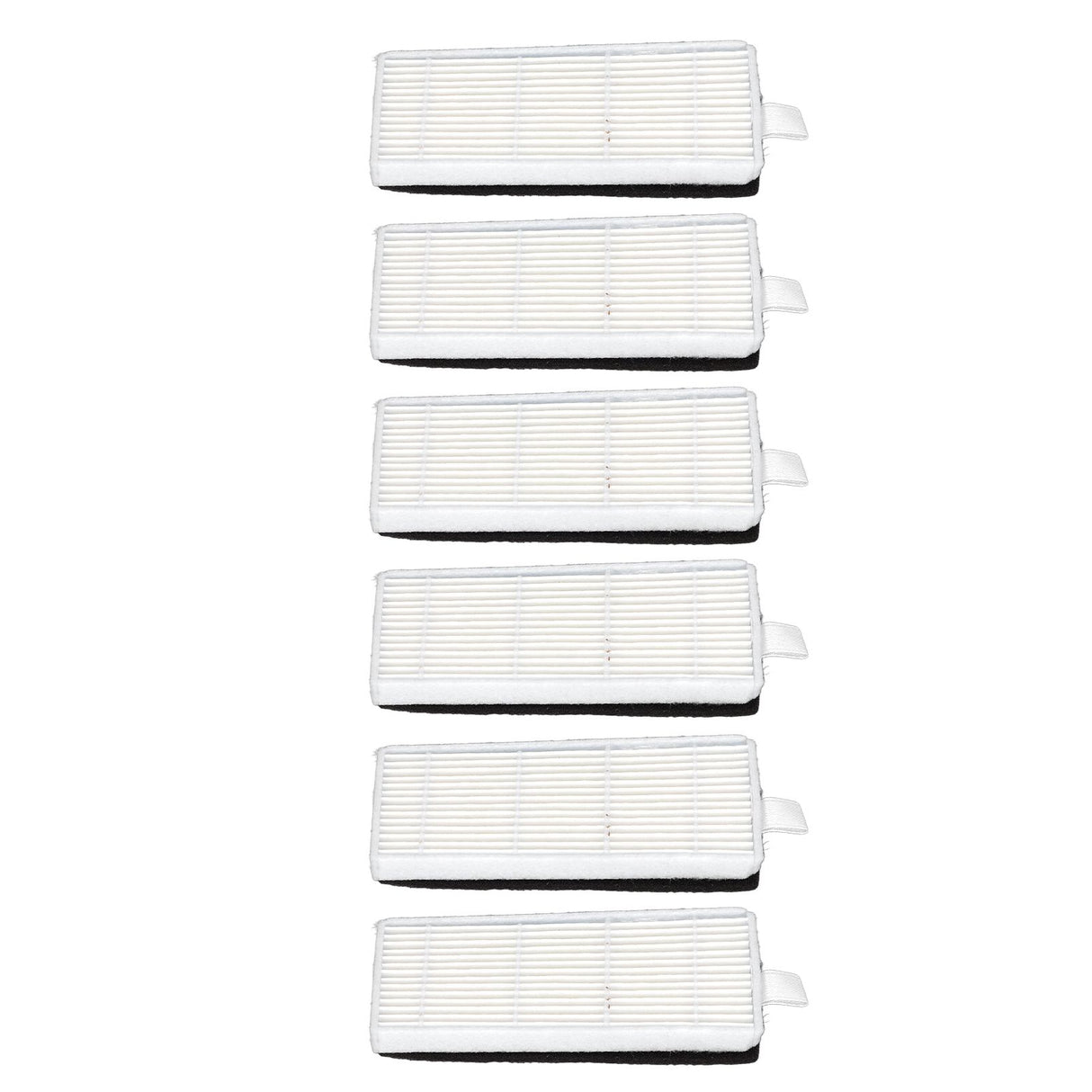 6pcs/set Sweeper Filter Replacement Parts for Lydsto R1 Filter Element Filter Screen Kit